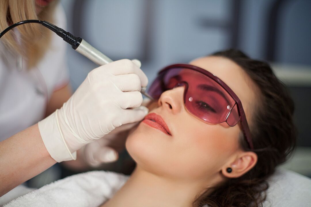 laser phosphoresis for skin rejuvenation