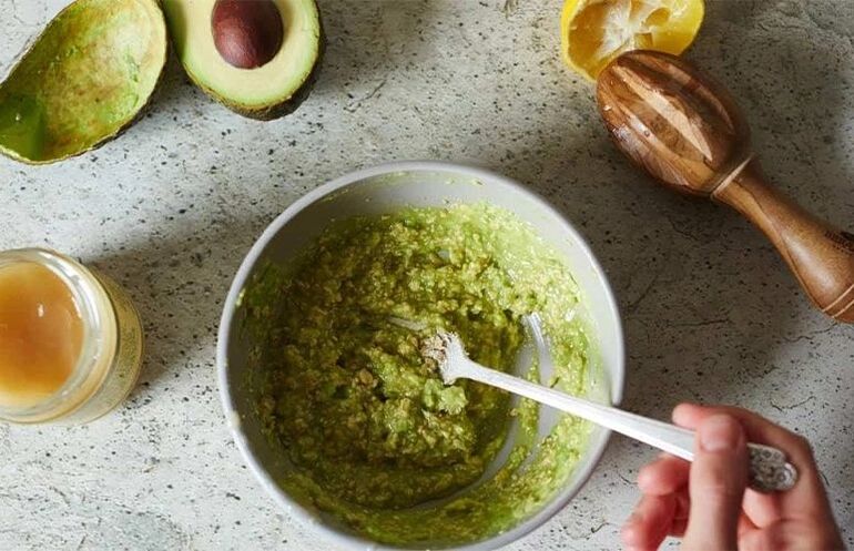 rejuvenating avocado mask