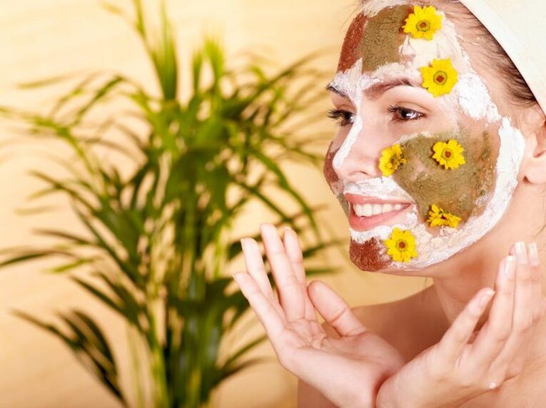 Folk medicines for facial rejuvenation
